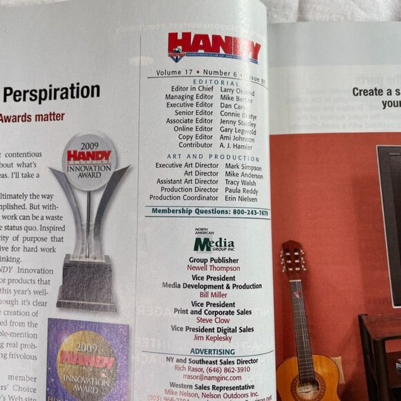 Handyman Club of America Magazine Vol 17 Issue 97 No 6 Dec Jan 2009 2010 u Game - Picture 6 of 9